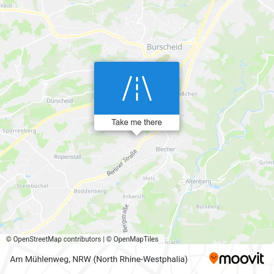 Am Mühlenweg map