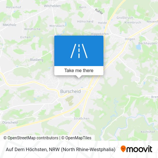 Auf Dem Höchsten map