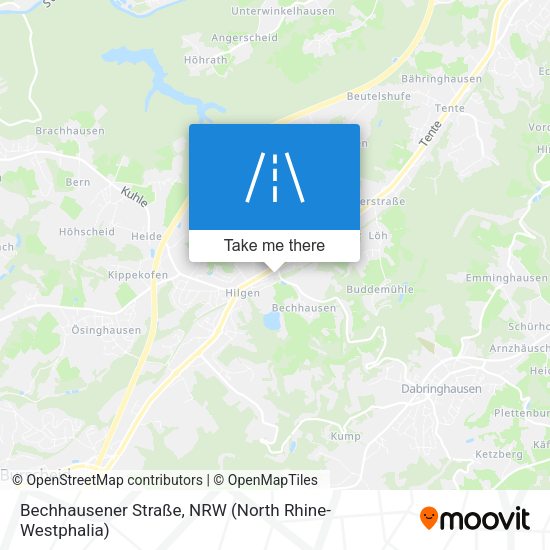 Bechhausener Straße map