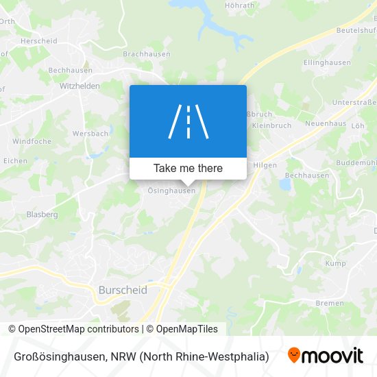 Großösinghausen map