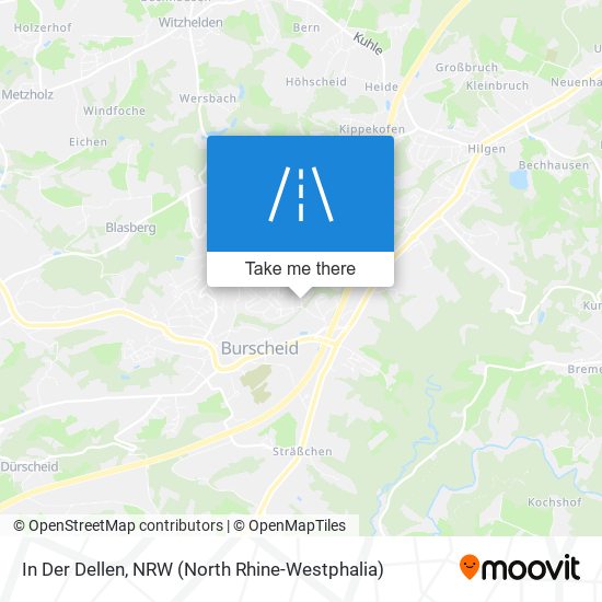 In Der Dellen map