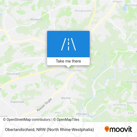 Карта Oberlandscheid