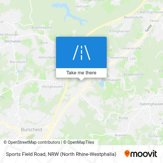Sportplatzweg map