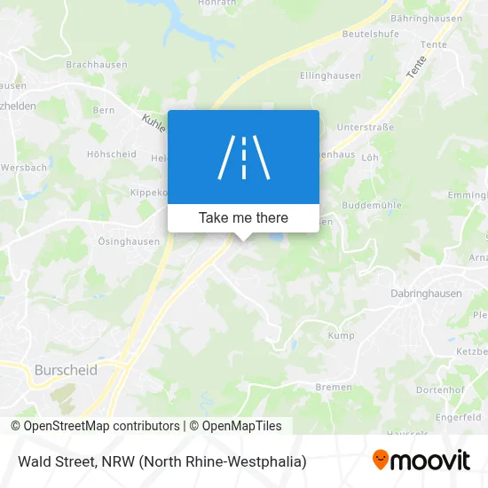Waldstraße map