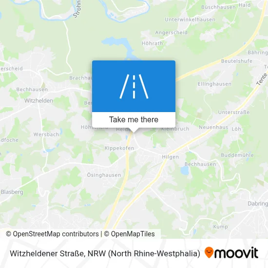 Witzheldener Straße map