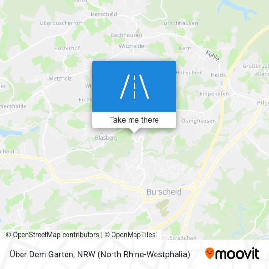 Über Dem Garten map
