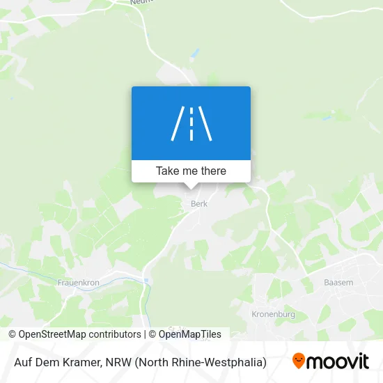 Карта Auf Dem Kramer