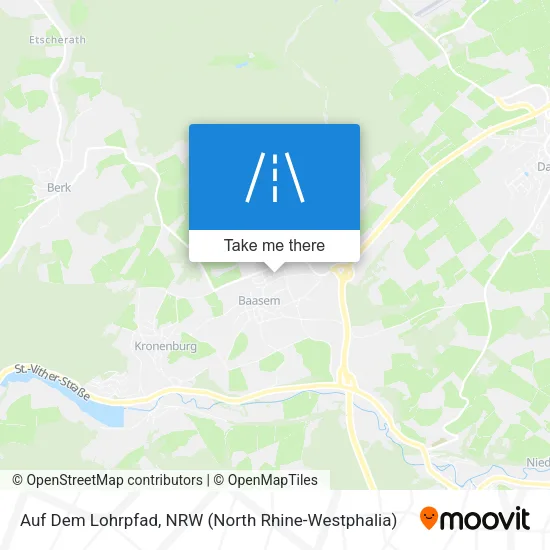 Карта Auf Dem Lohrpfad