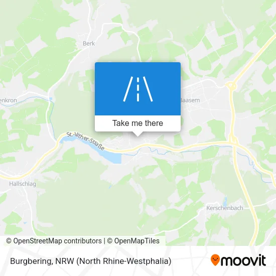 Карта Burgbering
