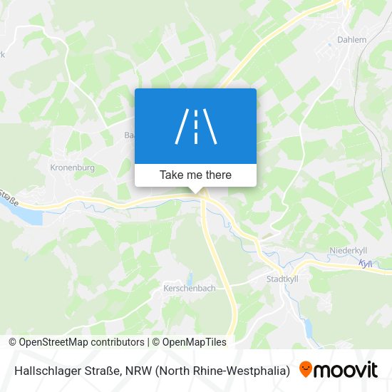 Hallschlager Straße map