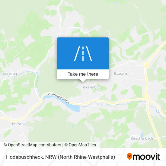 Карта Hodebuschheck