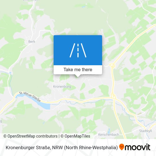 Kronenburger Straße map