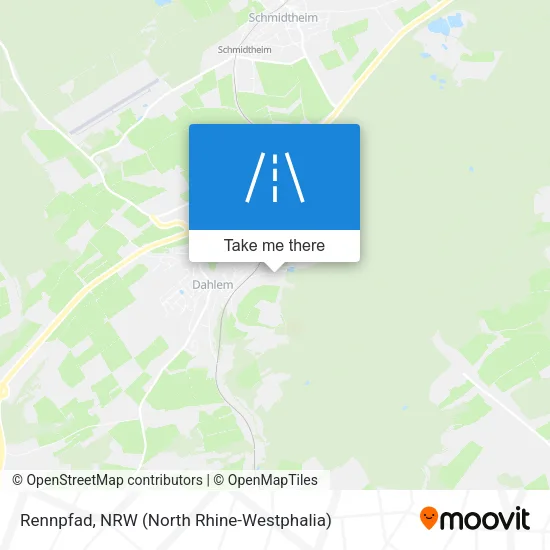 Карта Rennpfad