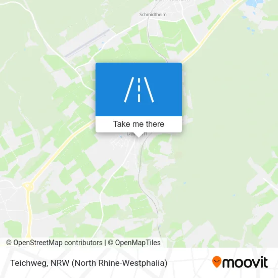 Карта Teichweg