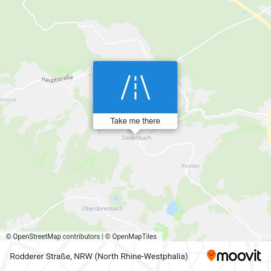 Rodderer Straße map
