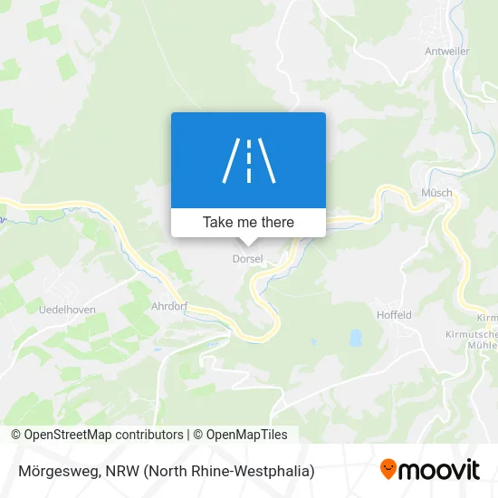 Карта Mörgesweg