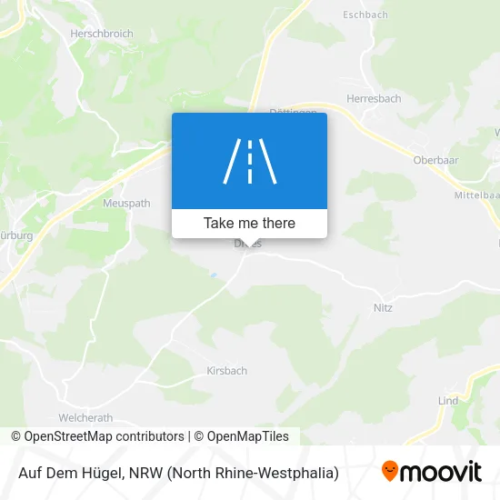 Карта Auf Dem Hügel