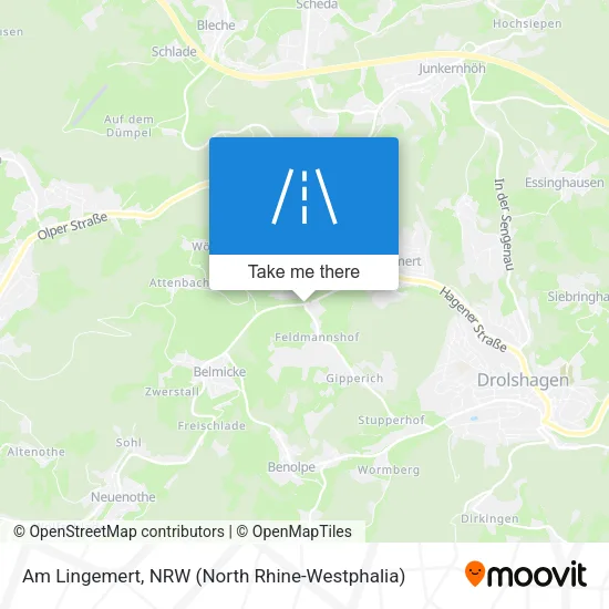 Карта Am Lingemert