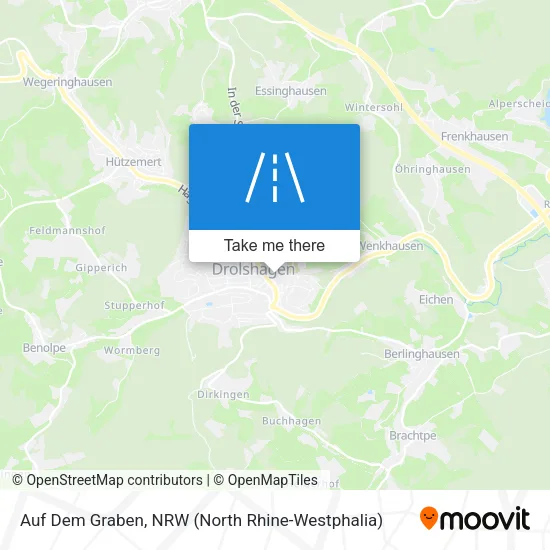 Карта Auf Dem Graben