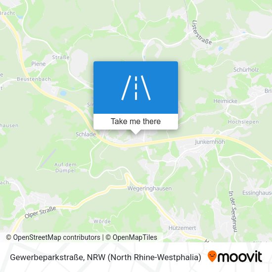 Gewerbeparkstraße map