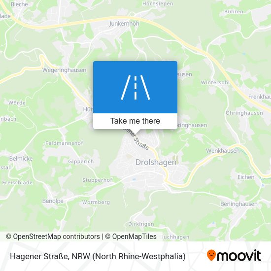 Hagener Straße map