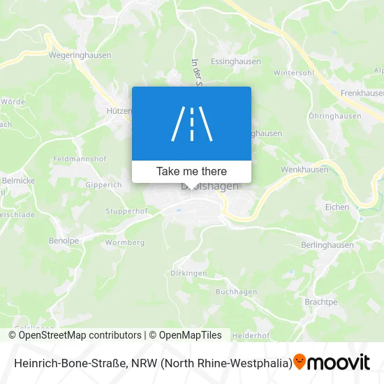 Heinrich-Bone-Straße map