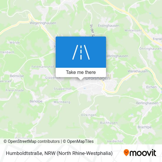 Humboldtstraße map