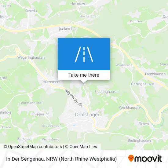 In Der Sengenau map