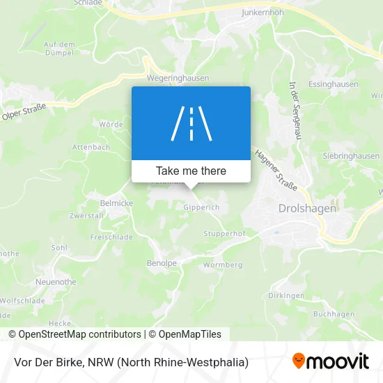 Карта Vor Der Birke