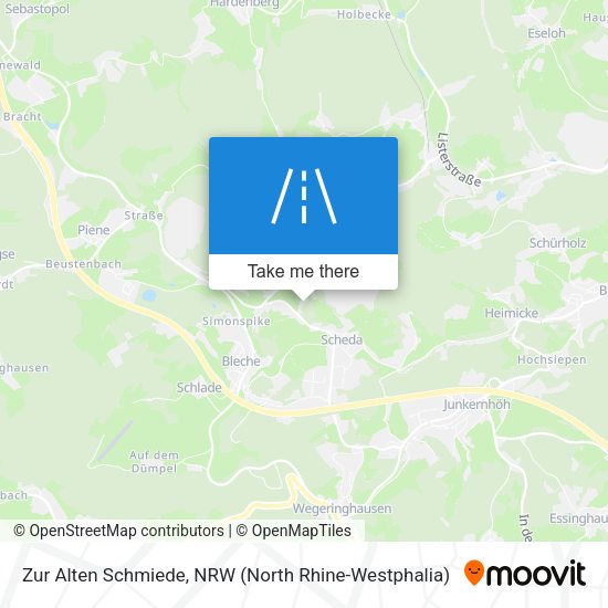 Zur Alten Schmiede map