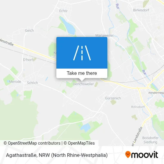 Agathastraße map