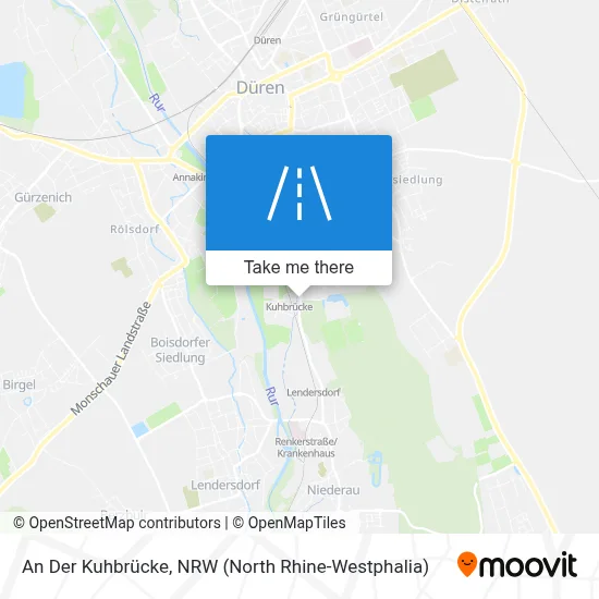 An Der Kuhbrücke map