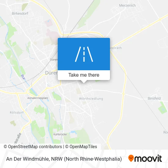 An Der Windmühle map