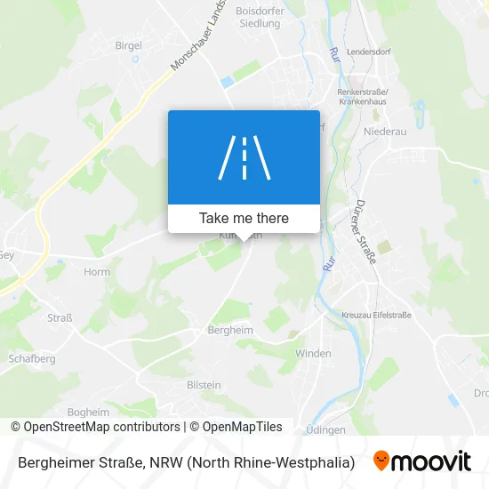 Bergheimer Straße map