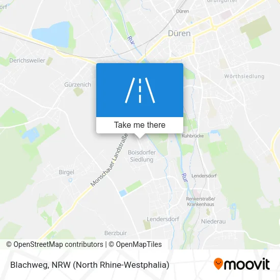 Карта Blachweg