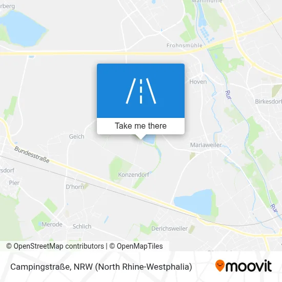 Campingstraße map