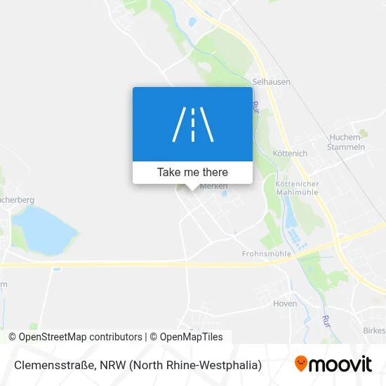 Clemensstraße map