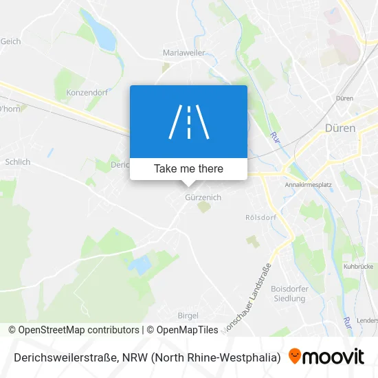 Derichsweilerstraße map