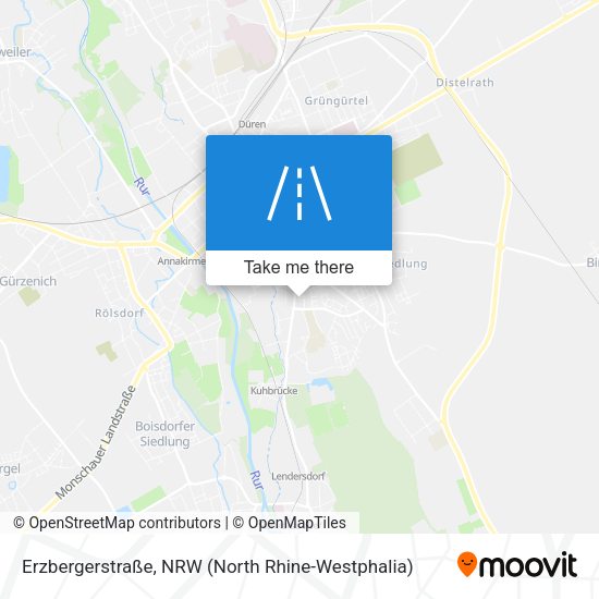 Erzbergerstraße map