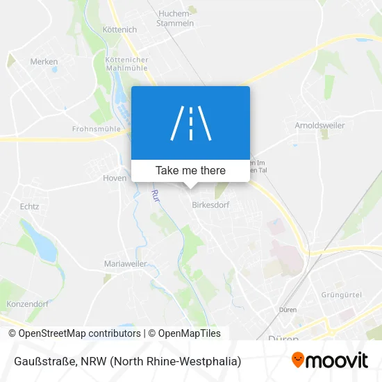 Gaußstraße map