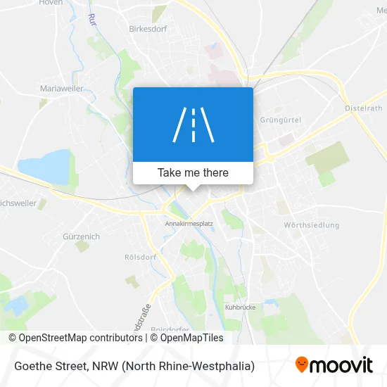 Goethestraße map