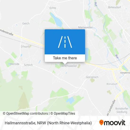 Hallmannsstraße map