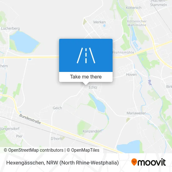 Карта Hexengässchen