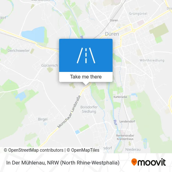 In Der Mühlenau map