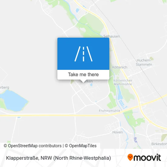 Карта Klapperstraße