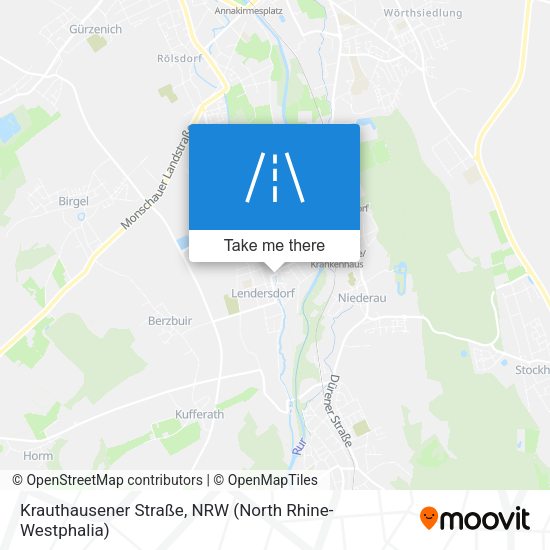 Krauthausener Straße map