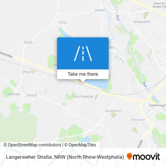 Langerweher Straße map