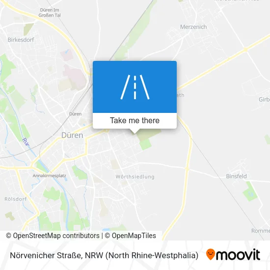 Карта Nörvenicher Straße