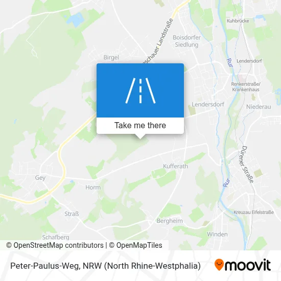 Peter-Paulus-Weg map