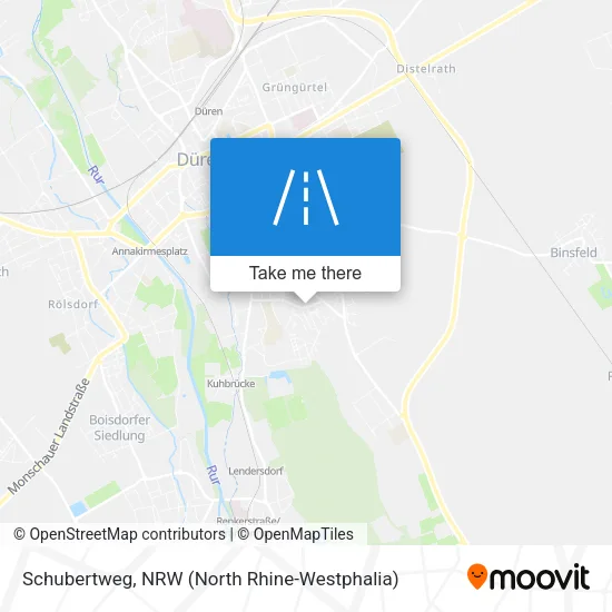 Карта Schubertweg